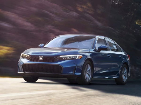 2026 Civic Sedan Hybrid LED headlights